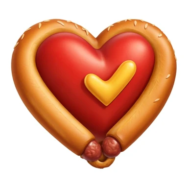 Corazon con bangers de Venezuela sticker