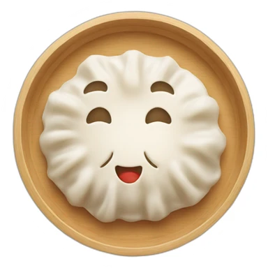 bottom of a dim sum plate sticker