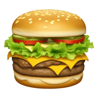 gold bigmac sticker