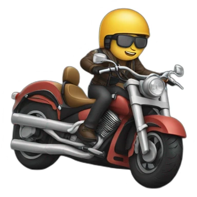 Photogreapher on a motorcycle sticker