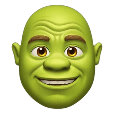Shrek emoji sticker