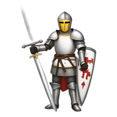 teutonic knight sticker