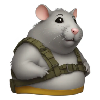 Fat rat warzone first place sticker