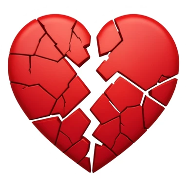 Corazón roto sticker