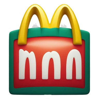 McDonald’s M logo sticker