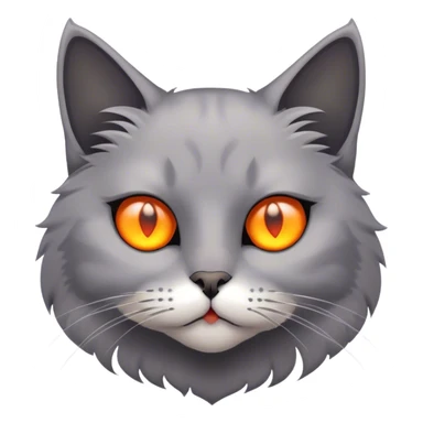 Cat smoldering and posing for photo shoot sticker