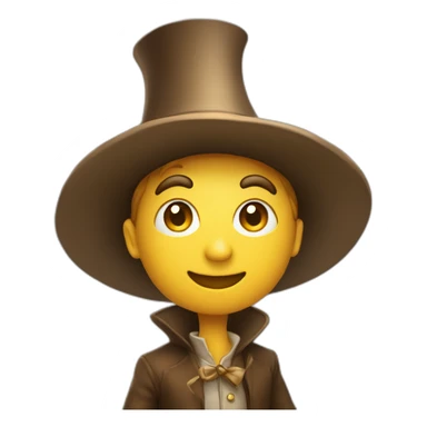 Chat portant un chapeau de magicien sticker