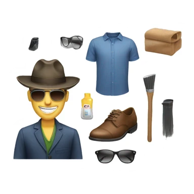 Clean men Accessoires  sticker