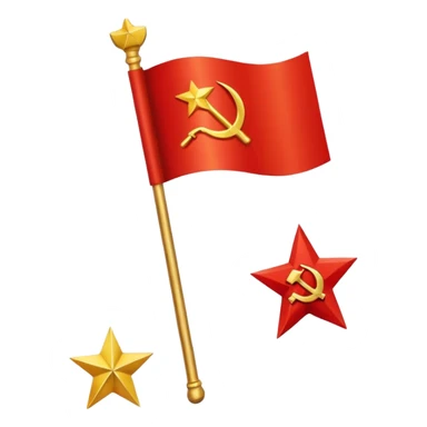 Ussr flag sticker