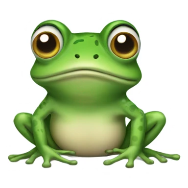 Transgender frog sticker