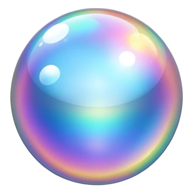 white silver sparkling shiny bubble crystal sticker