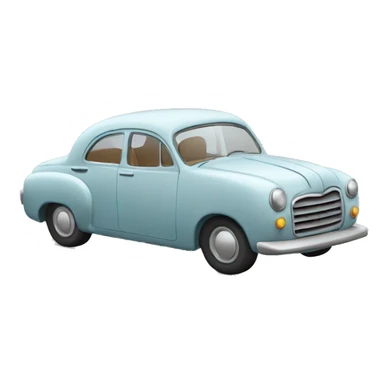  automobile sad emotion sticker