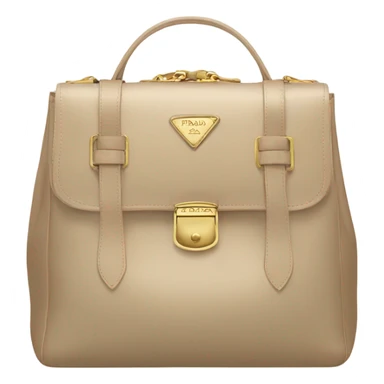 Prada beige bag sticker
