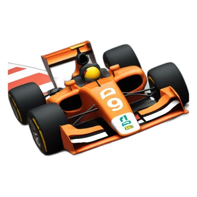 F1 racecar sticker