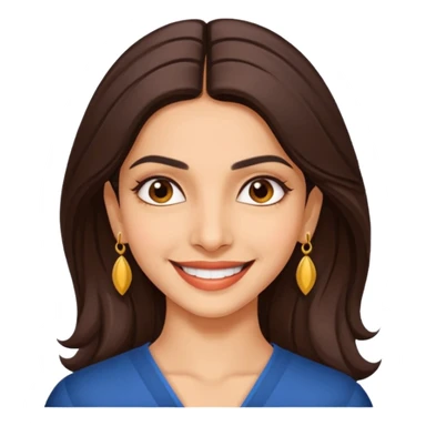 dipika padocone k emoji de do sticker