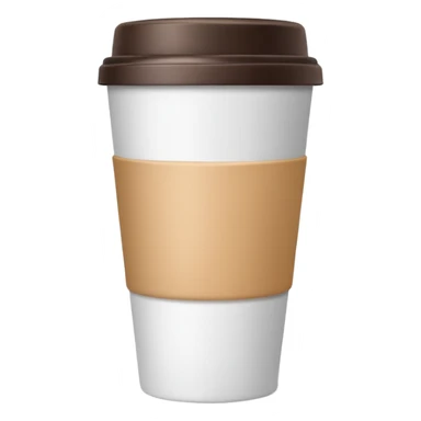 paper coffee cup sticker