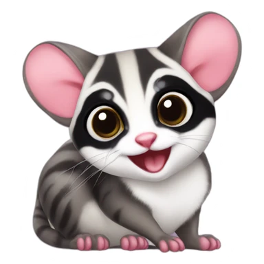 Sugar glider sticker