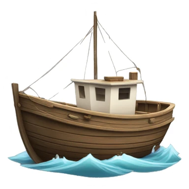 barco pesca antigo artesanal sticker