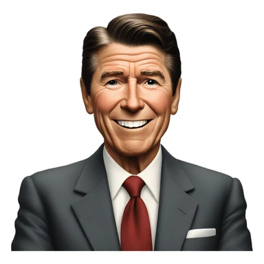 Ronald Reagan sticker