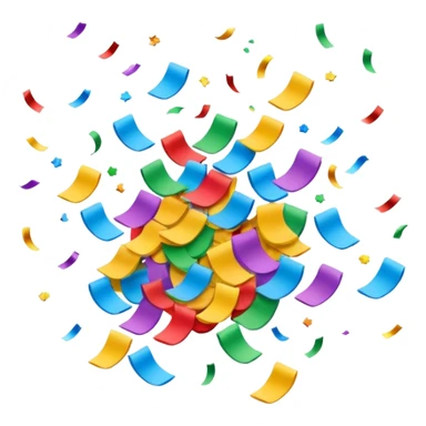 confetti  sticker