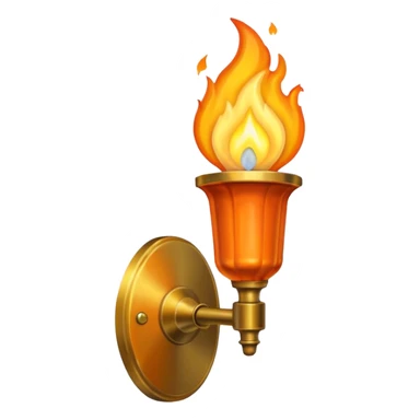 Wall Mounted Torch sticker