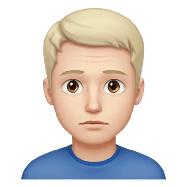 Guy not studying sticker