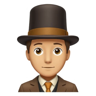 professor Layton sticker