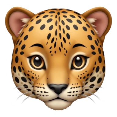 A high-resolution photo-realistic digital illustration of a baby jaguar, chest upward A high-resolution, photo-realistic digital illustration of a majestic young jaguar sticker