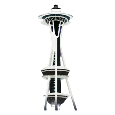 Space needle sticker