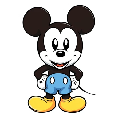 Mickey  sticker