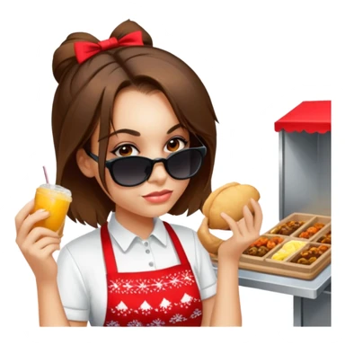 Street Food Vendor sticker