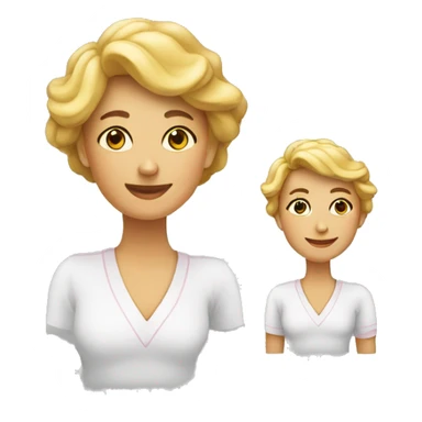 Mãe segurando um chinelo  sticker