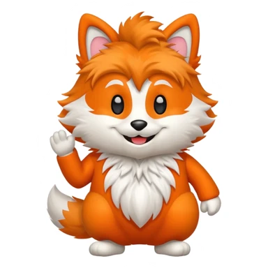 Mascot in Costume sticker