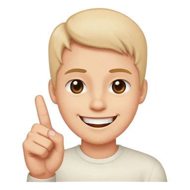 🤪 with a middle finger  sticker