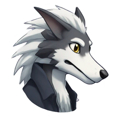 Cute Sergal by griffsnuff & LiLaiRa & Falvie sticker