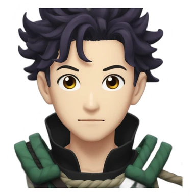 Tanjiro from Demon Slayer sticker