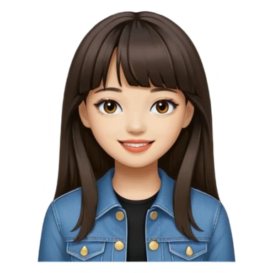 Lalisa emojisi sticker