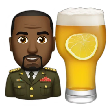 Kanye West and Atatürk drink rakı sticker