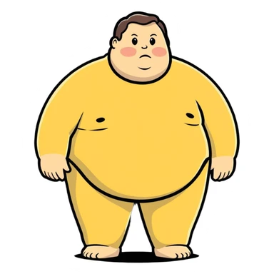 Big fat fatty sticker