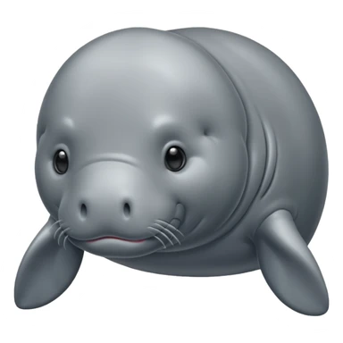Manatee sticker