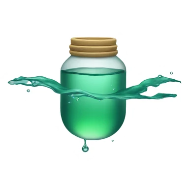 still green water sticker