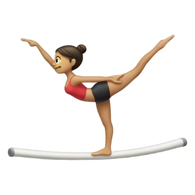 Gimnasta sticker