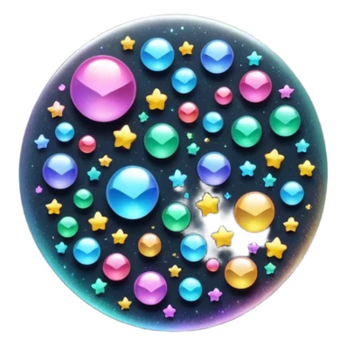 Glitter killer sticker