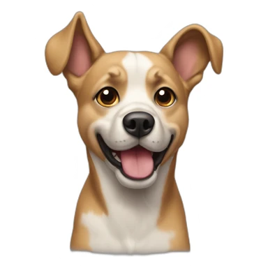 Chien qui joue a la play sticker