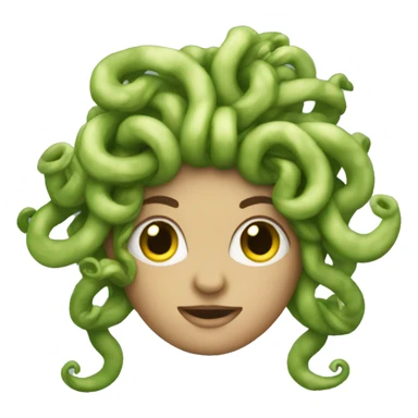 Medusa muy bonita  sticker