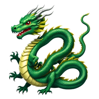 dragão japones sticker