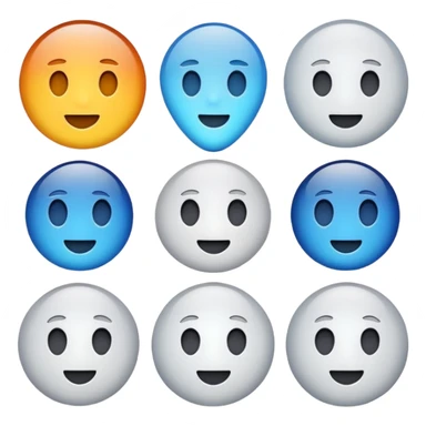 es de color blanco  sticker