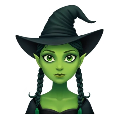 Wicked elphaba sticker