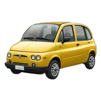 fiat multipla sticker