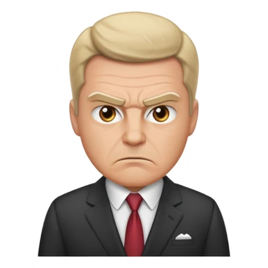 aggressive boss sticker